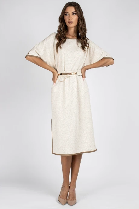 Платье VIZAVI 800 молочный с меланжем #1
