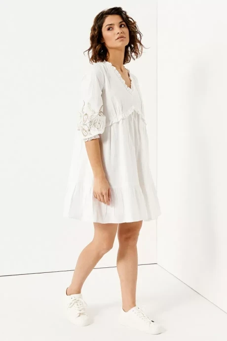 Платье PANDA 143280w белый #1