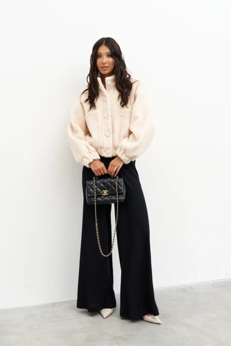 Бомбер из экомеха ANNETE A5320 #1