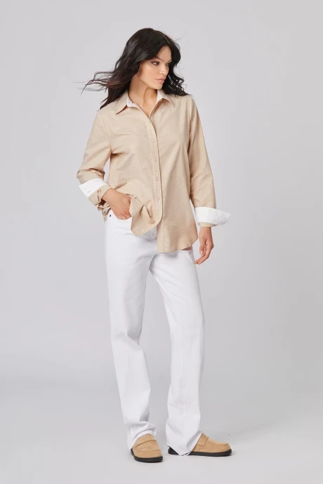 Блузка RIVOLI 2405.1 теплый бежевый #1