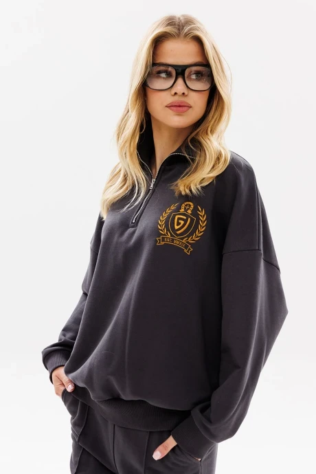 Джемпер (кофта) GO f4077/30-03 графит #1