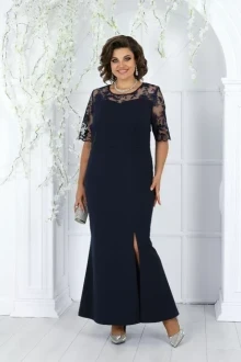 Вечернее платье с разрезом Нинель Шик 6020