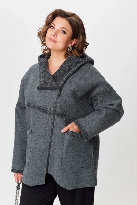 Пальто Michel Chic 360 графит #1