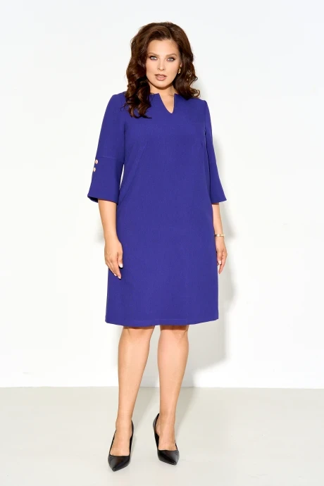 Платье Ива 1630 васильковый #1