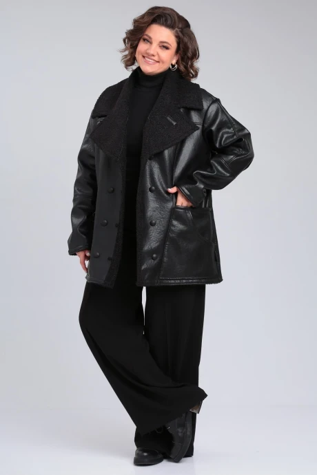 Короткая дубленка Celentano Lite 2074.1 чёрный #1