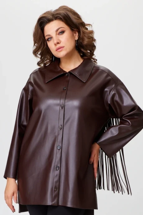 Рубашка Avenue Fashion 0330 шоколад #1