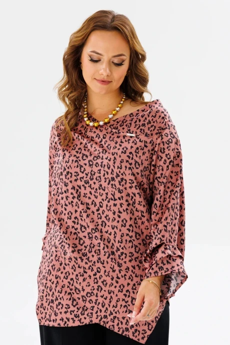 Блузка Anastasia 1154 розовое золото #1