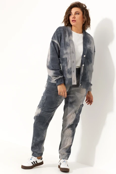 Спортивный костюм BegiModa 3070 Синий дым двойка #1