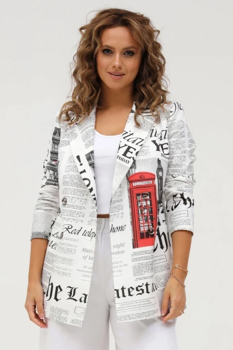 Жакет (пиджак) из хлопка *Распродажа Angelina &Сompany 997 #1