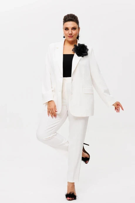 Брючный костюм Anelli 1486.1 белая акула двойка #1