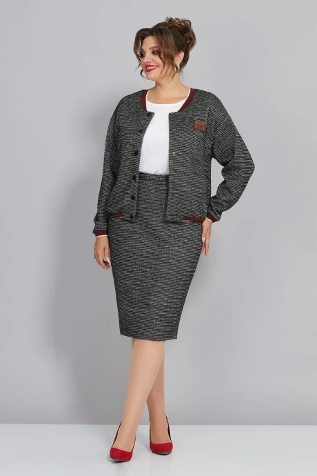 Юбочный костюм Mira Fashion 5455 двойка #1
