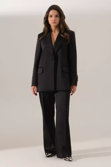 Однобортный жакет (пиджак) PANDA 164430w Черный #1