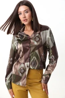 Блузка LM М10 синий