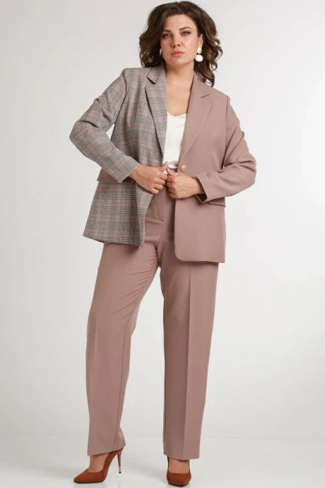 Брючный костюм Такка плюс 24-237 двойка #1