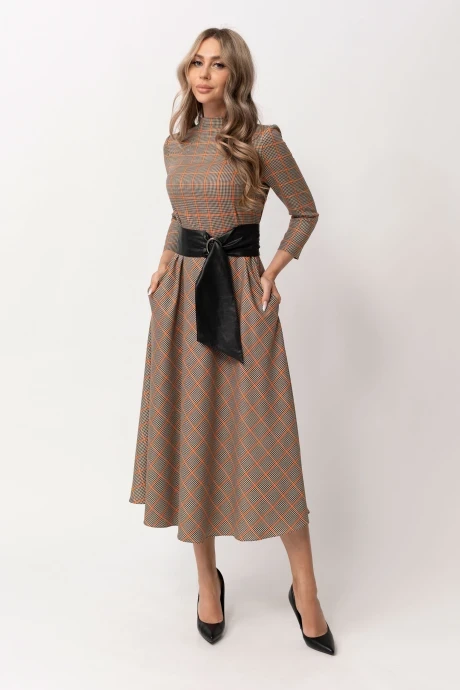 Платье Golden Valley 4756-3 оранжевый #1