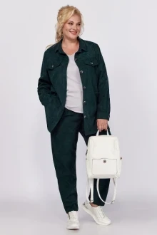 Брючный костюм ALGRANDA (Novella Sharm) 4006-4 Изумруд двойка