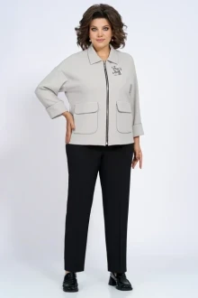 Брючный костюм ALANI COLLECTION 2144 двойка серый