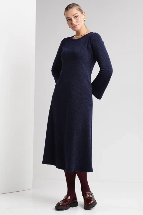 Платье YOUR SIZE 2235 Темно-синий #1