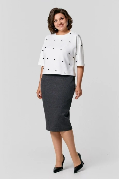 Юбка *Распродажа Ива 1542 графитовый #1