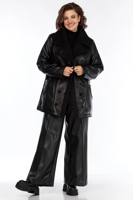 Короткая дубленка Celentano Lite 2084.1 чёрный #1