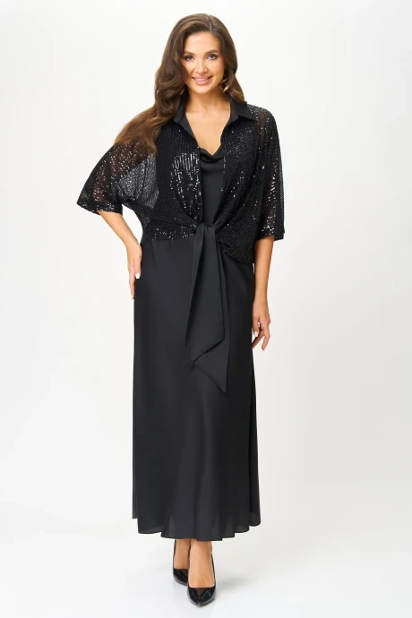 Костюм с платьем Svetlana-Style 2033 черный #1