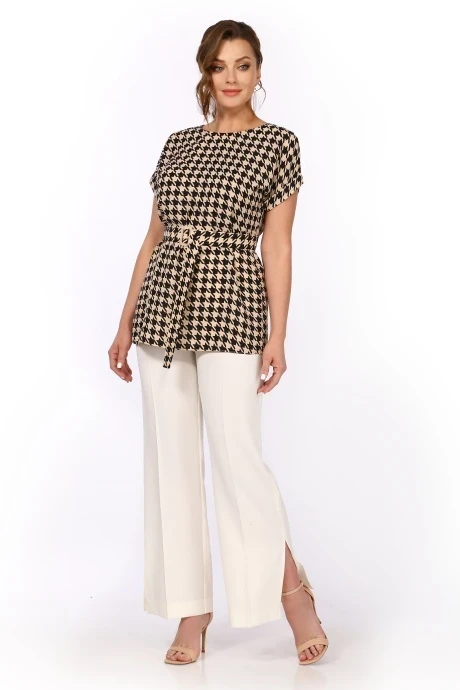 Брючный костюм *Распродажа Мишель Стиль 1059/2 Гусиная-лапка #1