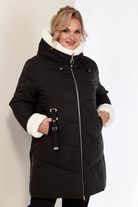 Женская зимняя куртка с мехом Shetti 2162 #1