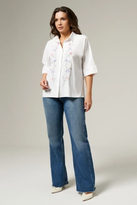 Блузка PANDA 177647w белый #1