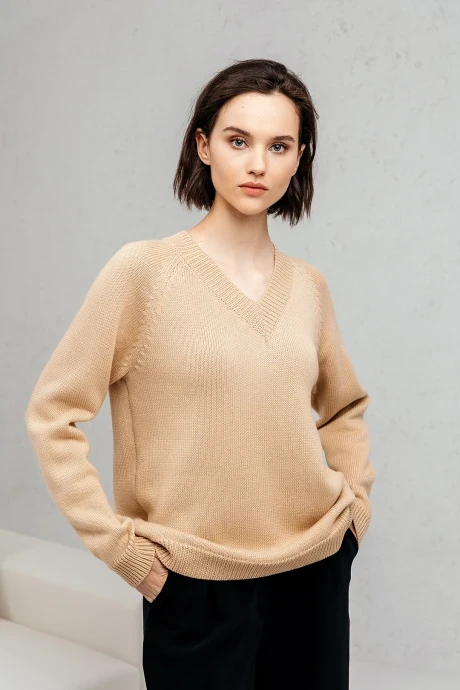 Джемпер (кофта) Romgil РВ0016-ХЛ2 соломенный #1