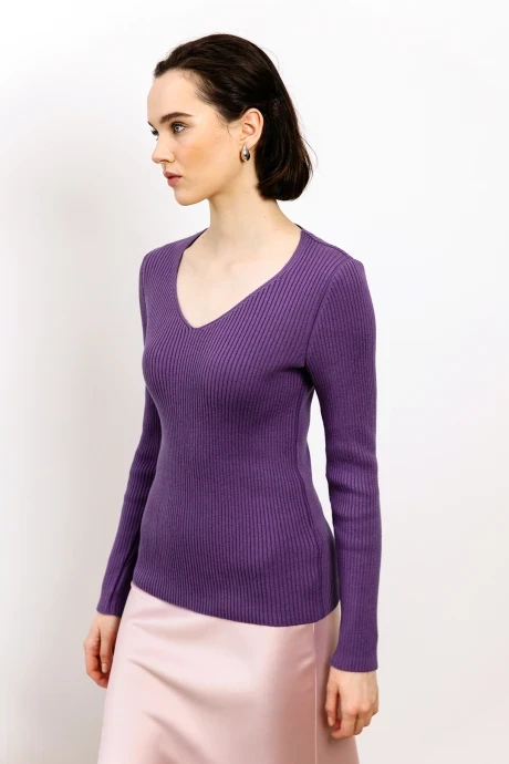 Джемпер (кофта) Romgil РВ0118-ХЛ5 темно-пурпурный #1