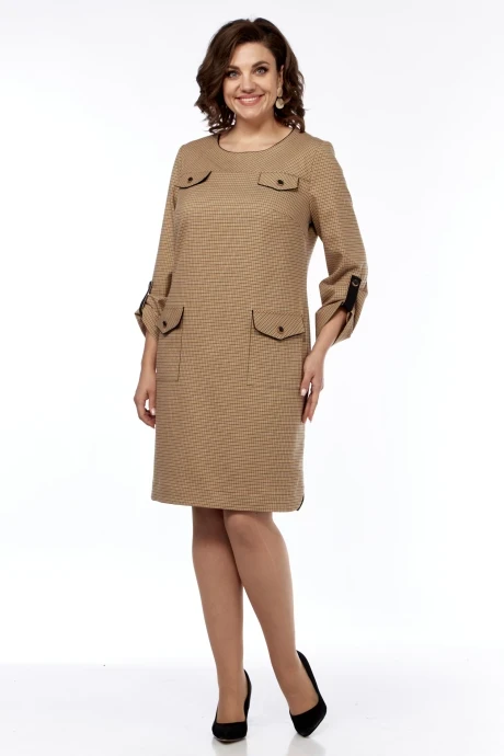 Платье Ладис Лайн 1540 клетка #1