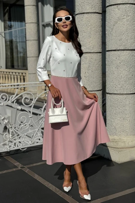 Вечернее платье с вышивкой ЮРС 24-305-2 #1