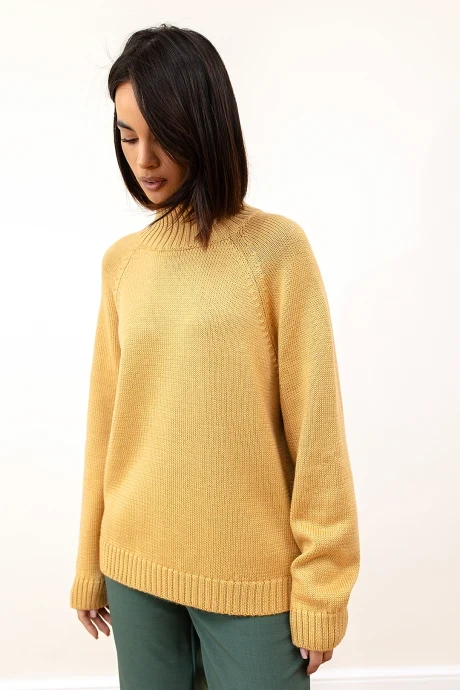 Джемпер (кофта) Romgil РВ0126-ШЕ5 соломенный #1