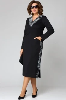 Платье EVA GRANT 7220В серый принт