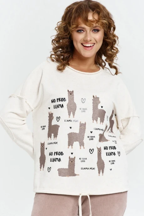 Джемпер (кофта) AVE RARA 2199 Натуральный бежевый #1