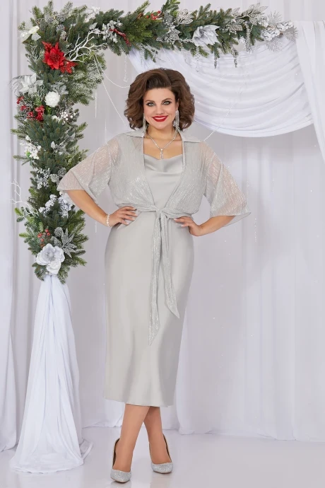 Костюм с платьем Mira Fashion 5472-3 двойка #1