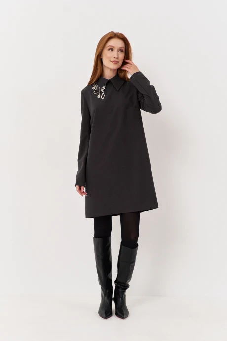 Платье FLAIM 1112.02 черный #1