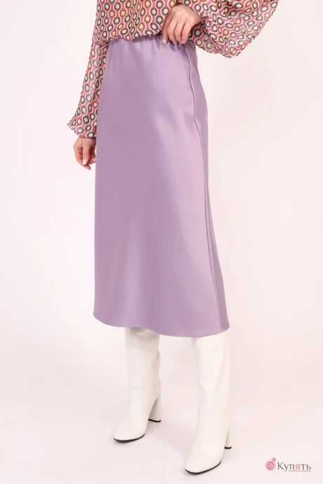 Юбка *Распродажа LM АТ1518 темно-фиолетовый #1