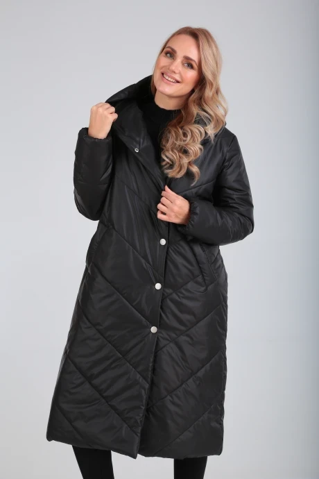 Утепленное стеганое пальто MODEMA 3011-2 #1