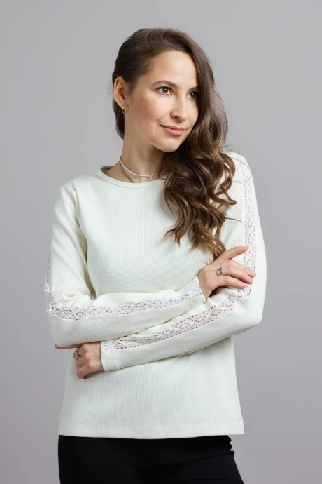 Джемпер (кофта) Mirolia 1223 кремовый #1