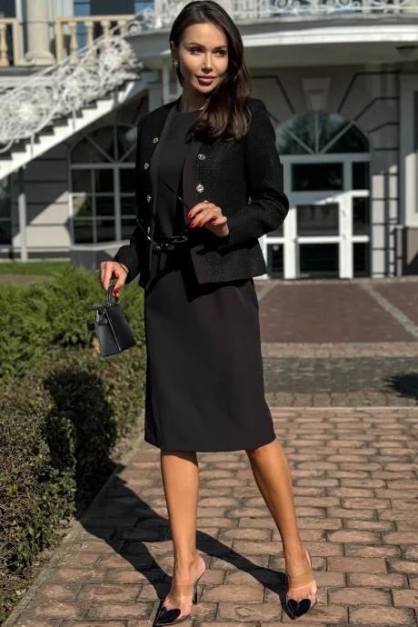 Костюм с платьем ЮРС 24-454-1 двойка #1