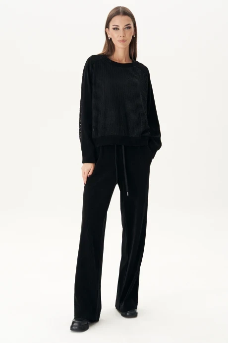 Брючный костюм Fantazia Mod 4966/1 черный двойка #1