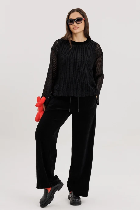 Брючный костюм Fantazia Mod 4968/1 черный двойка #1