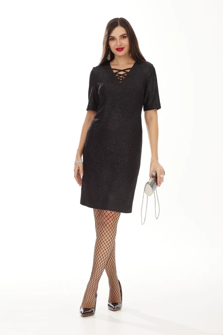 Платье Твой Имидж 2005 чёрный люрекс #1