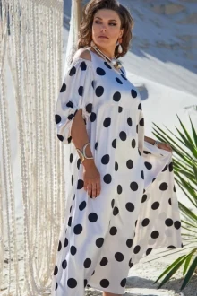 Платье *Распродажа Vittoria Queen 21373 горох