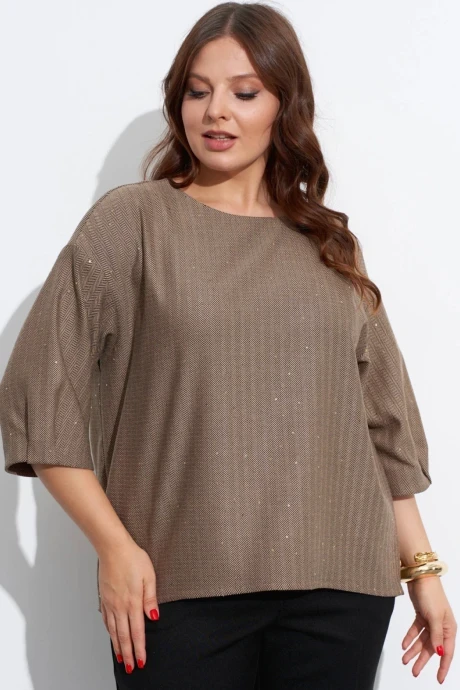 Блузка TEZA 5580 елочка #1