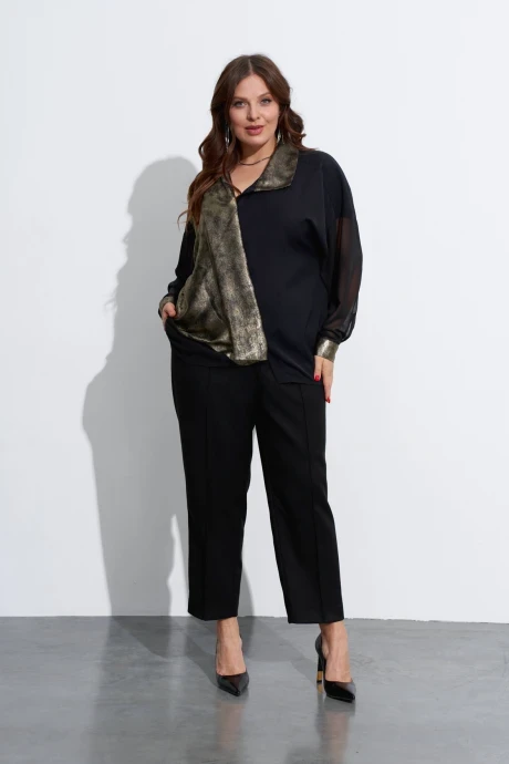 Брючный костюм TEZA 5620 золота двойка #1