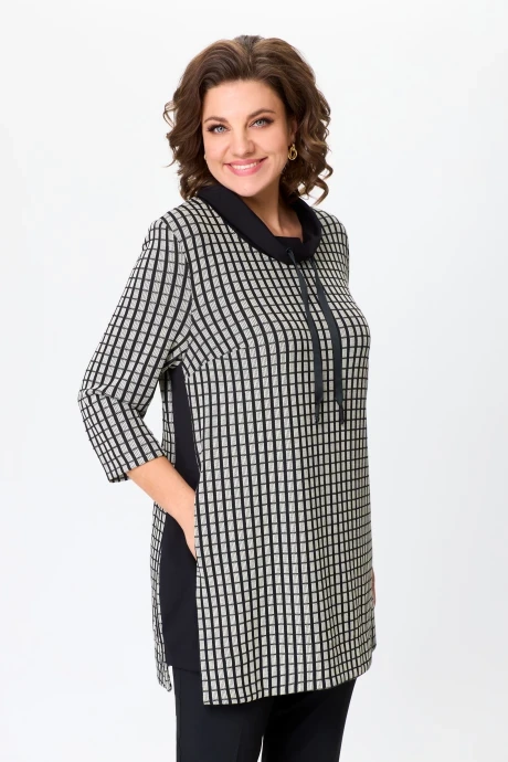 Туника Дали 2544А клетка #1