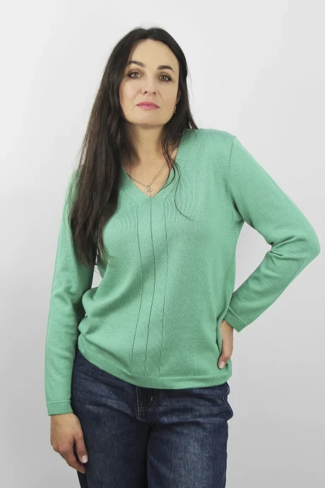 Джемпер (кофта) Полесье С1423-23 4С0815-Д43 170,176 зимняя_зелень #1
