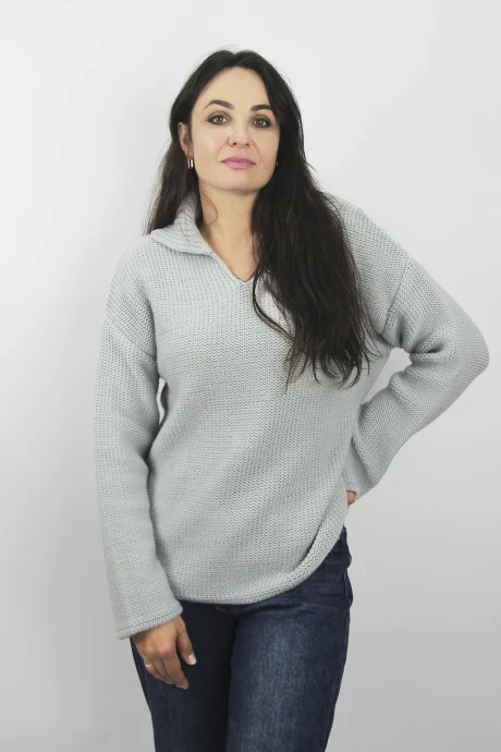 Джемпер (кофта) Полесье С1853-24 4С0746-Д43 170,176 св.серый #1